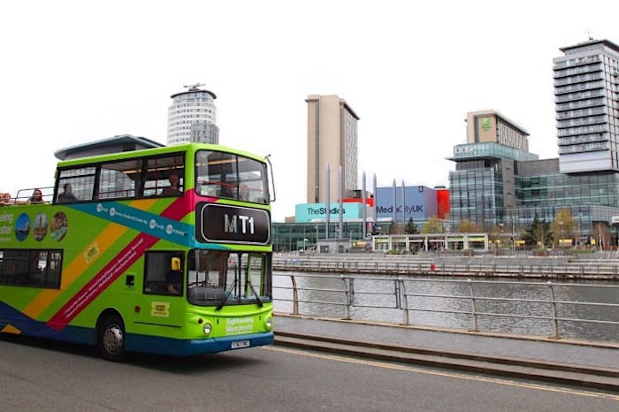 sightseeing-tour-manchester hop on hop off bus