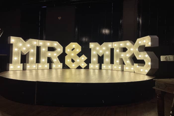 The Fitzgerald quirky small Manchester wedding venue